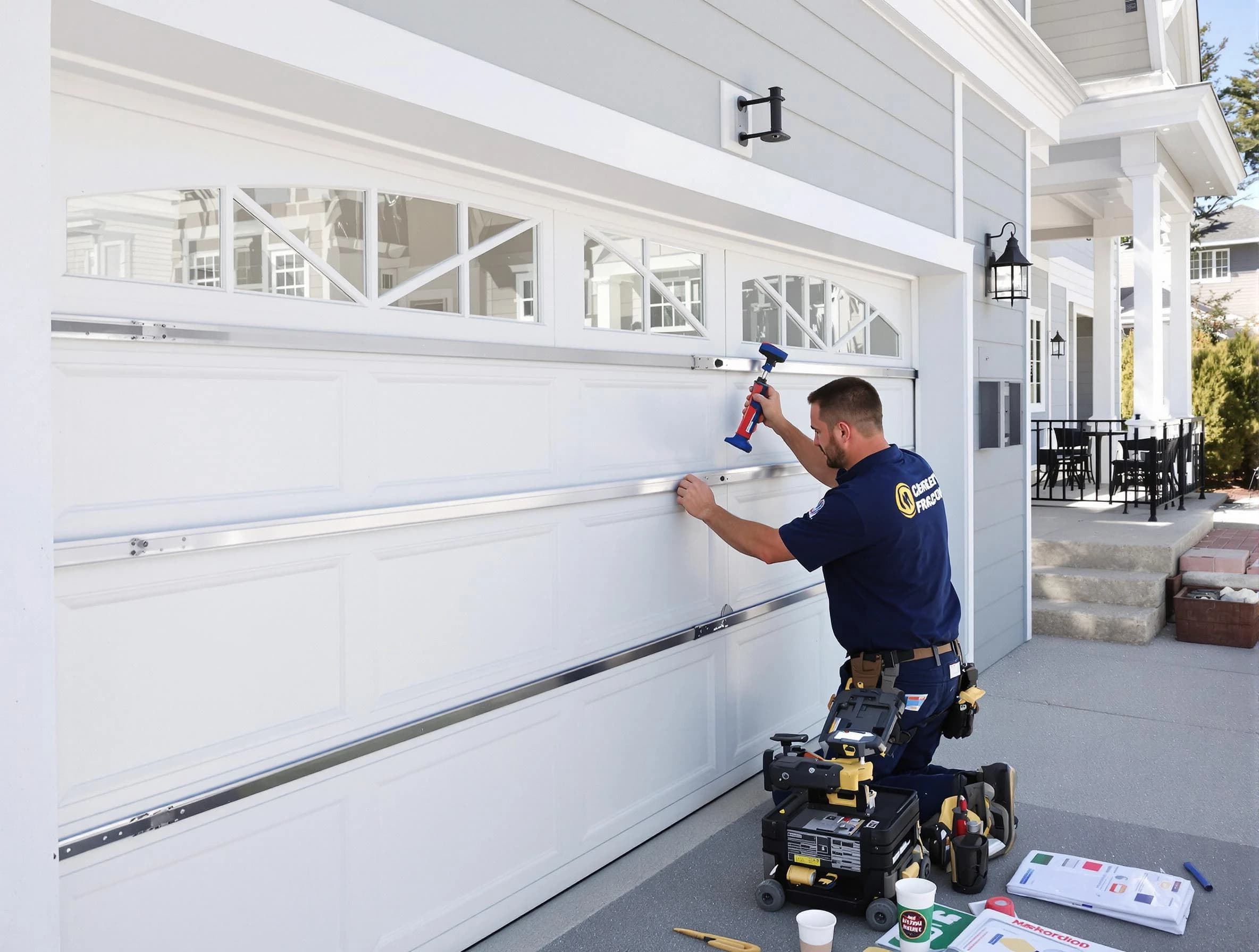 Professional garage door installation by Chester Garage Door Repair in Chester
