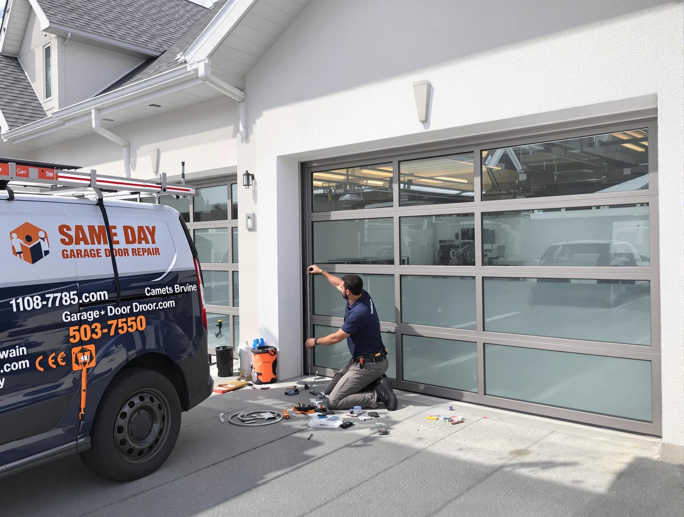 Same-day garage door repair service by Chester Garage Door Repair in Chester