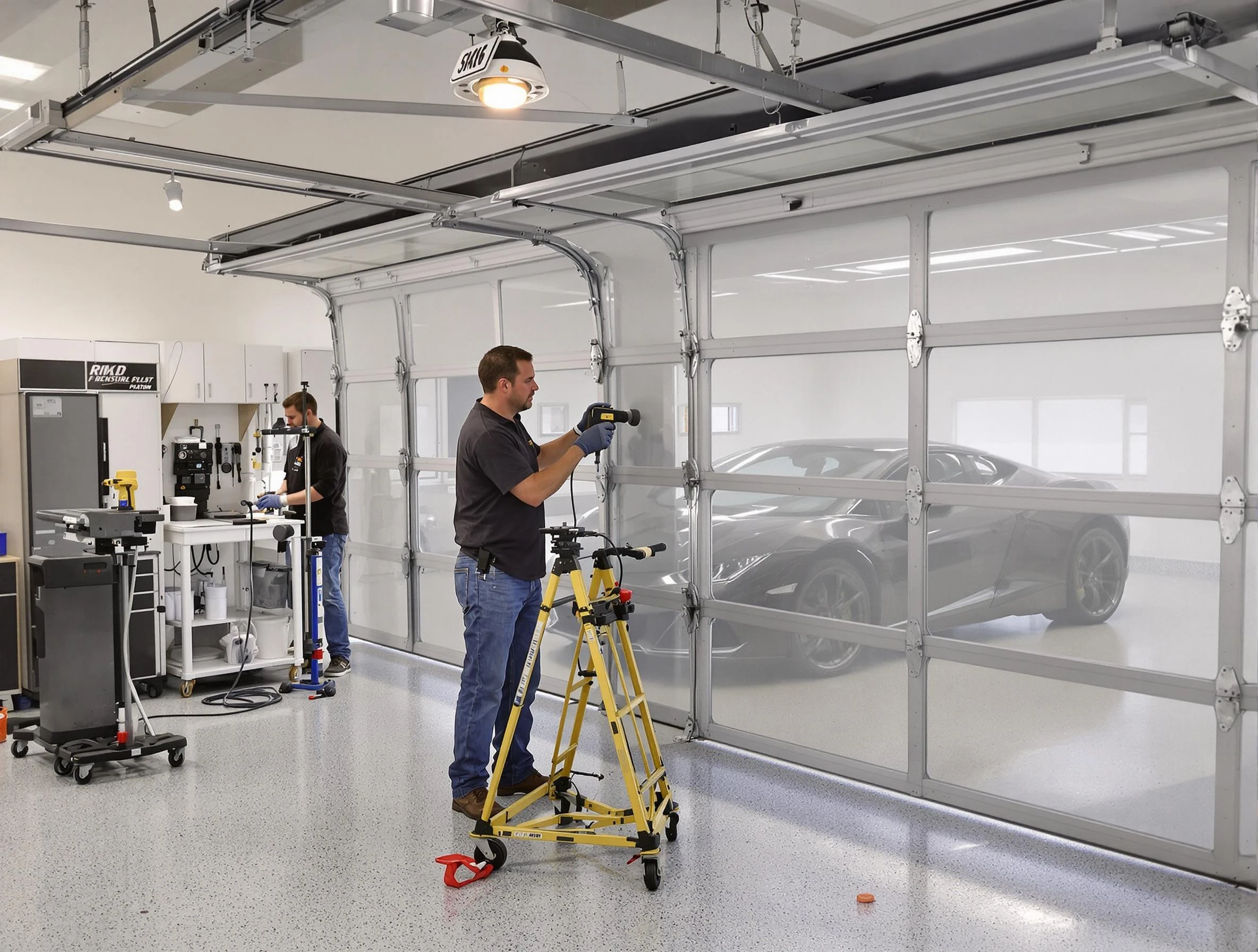 Garage Door Dents Repair in Chester