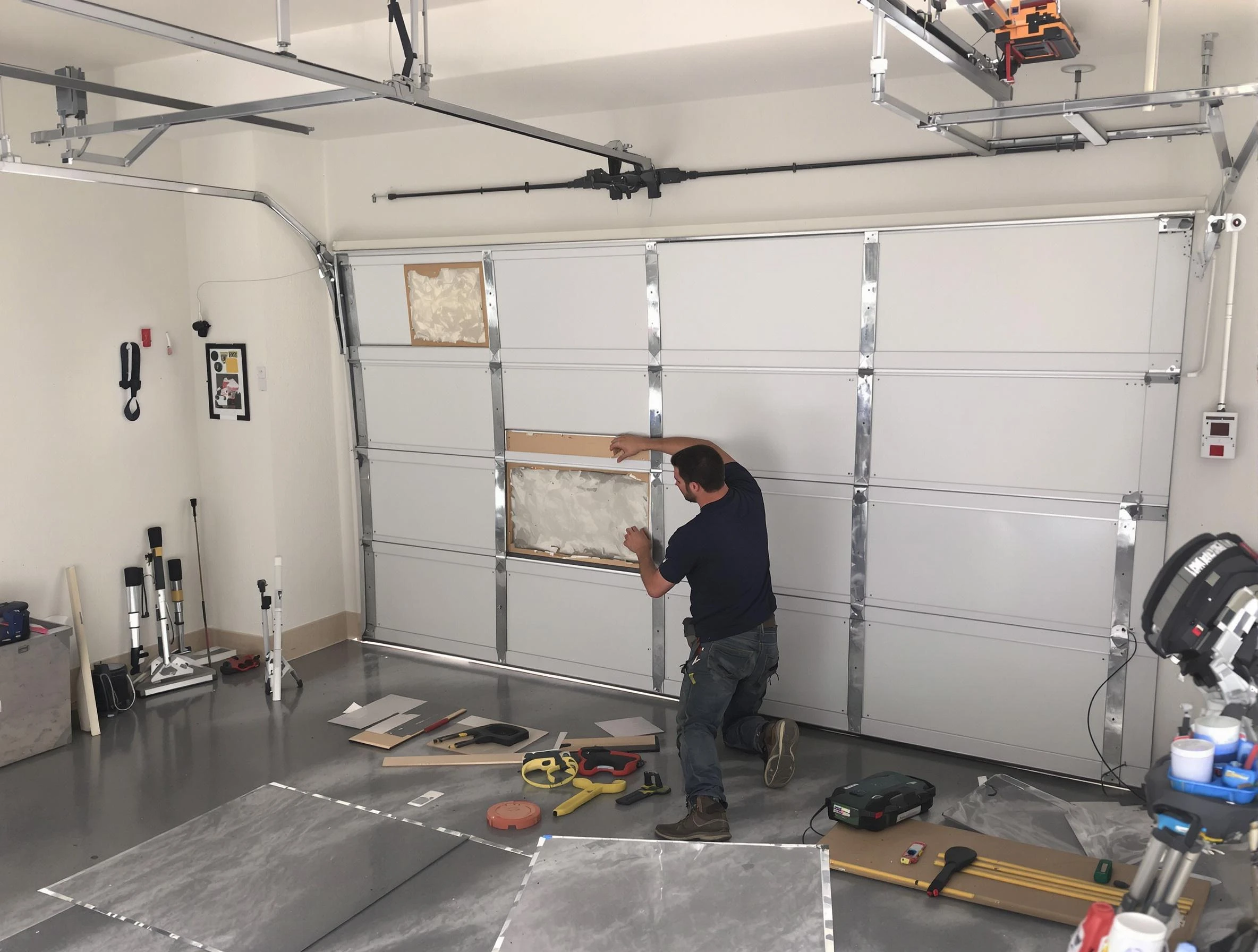 Garage Door Panel Repair in Chester